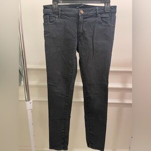 Zara Black Skinny Jeans Sleek Fit